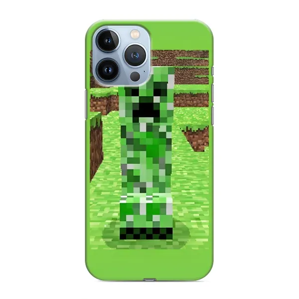 Чехол с рисунком «Крипер 2» для iPhone 13 Pro Max Чехол с рисунком «Крипер 2» для iPhone 13 Pro Max