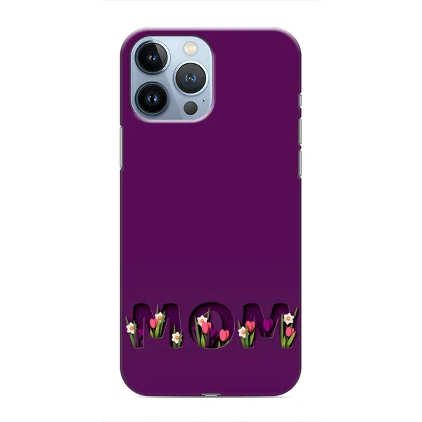 Чехол с рисунком «Мама с цветами» для iPhone 13 Pro Max Чехол с рисунком «Мама с цветами» для iPhone 13 Pro Max