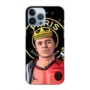 Чохол (TPU) з Футболістом на iPhone 13 Pro Max (Mbappe King)