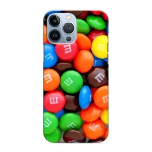Чохол з зображенням смачної їжі для iPhone 13 Pro Max (Різнокольорові M&M'S)
