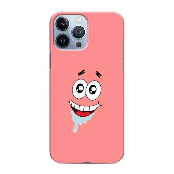 Чехол с рисунком «Мордочка Патрика» для iPhone 13 Pro Max Чехол с рисунком «Мордочка Патрика» для iPhone 13 Pro Max