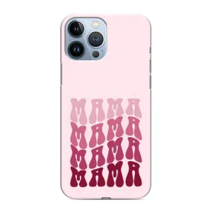 Чохли на день мами на Айфон 13 Про Макс (Напис мама)