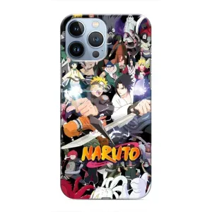 Купить Чехлы на телефон с принтом Anime для iPhone 13 Pro Max (Наруто постер)