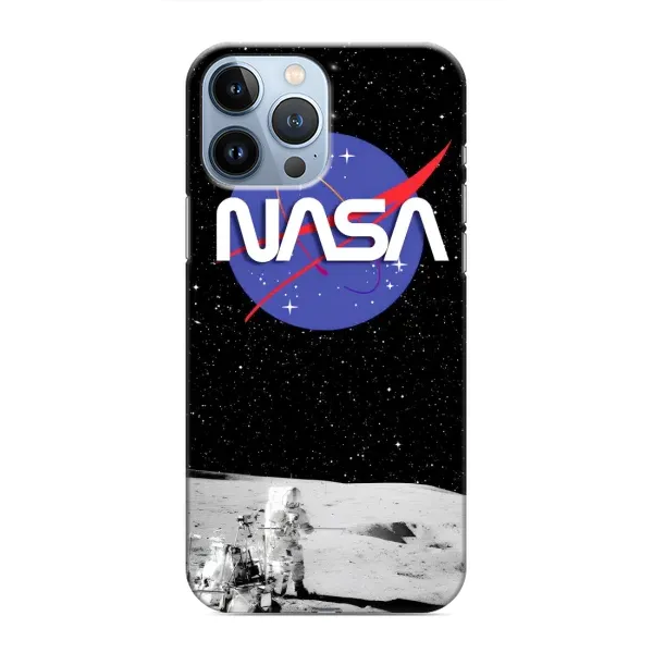 Чехол с рисунком «Nasa на луне» для iPhone 13 Pro Max