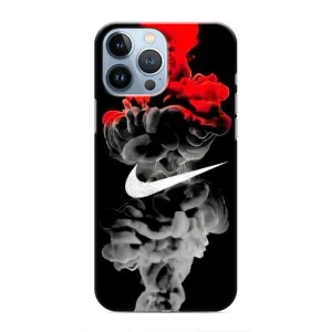 Силіконовый Чохол на iPhone 13 Pro Max з картинкою НАЙК (Nike дим)