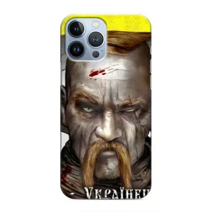 Чохол з картинкою (Патріотичний КОЗАК) на iPhone 13 Pro Max (Одноокий КОЗАК)