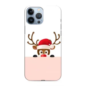 Чохол Санта Клаус для iPhone 13 Pro Max (Оленя)