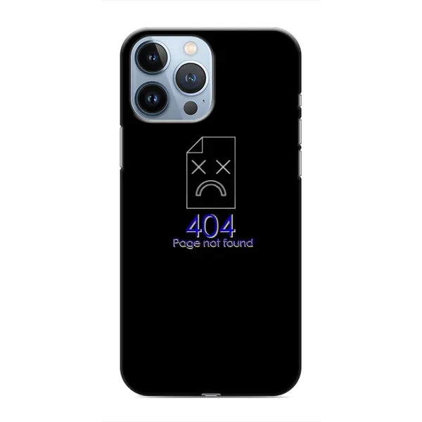 Чохол з малюнком «Помилка 404» для iPhone 13 Pro Max Чохол з малюнком «Помилка 404» для iPhone 13 Pro Max