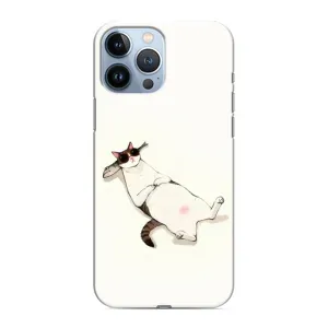 Чехол на тематику: Коты для iPhone 13 Pro Max (Отдых)