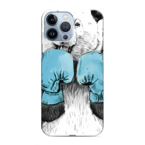 Чехлы с Пандами на iPhone 13 Pro Max (Панда боксер)