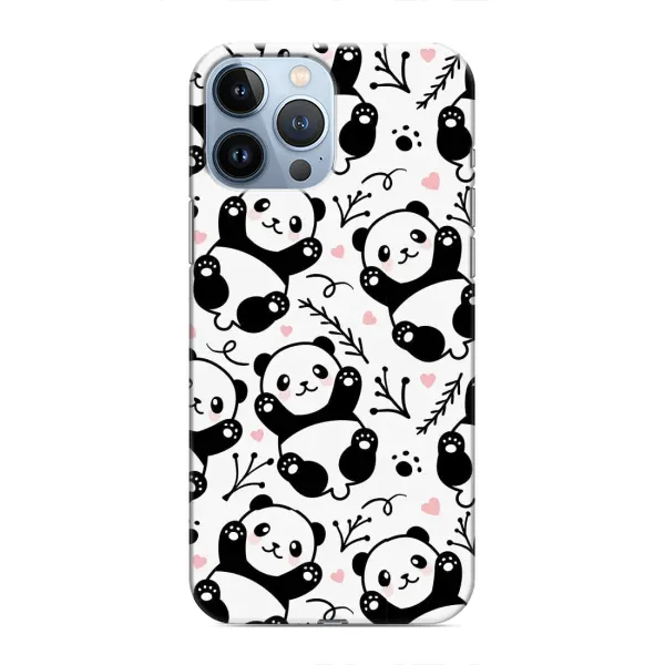 Чехол с рисунком «Пандочки» для iPhone 13 Pro Max Чехол с рисунком «Пандочки» для iPhone 13 Pro Max