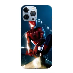 Чохол Супергерой Людина Павук на iPhone 13 Pro Max (Павук на домі)