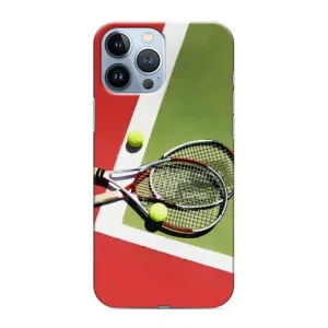Чохли з прінтом Спортивна тематика для iPhone 13 Pro Max (Ракетки теніс)