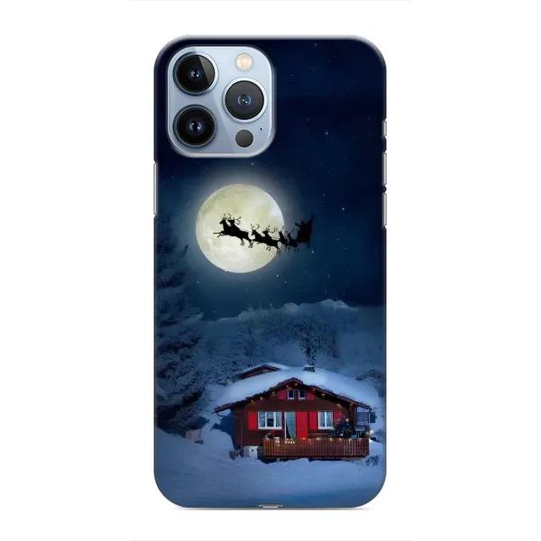 Чехол с рисунком «Санта» для iPhone 13 Pro Max Чехол с рисунком «Санта» для iPhone 13 Pro Max