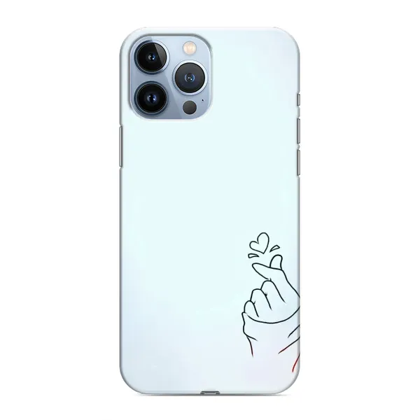Чехол с рисунком «Сердце на голубом» для iPhone 13 Pro Max Чехол с рисунком «Сердце на голубом» для iPhone 13 Pro Max