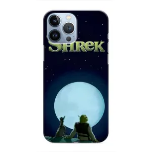 Друкований чохол з принтом Шрек для iPhone 13 Pro Max (Шрек на місяці)