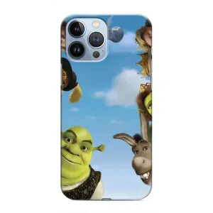 Друкований чохол з принтом Шрек для iPhone 13 Pro Max (Герої Шрек)