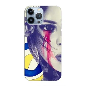 Чехол на iPhone 13 Pro Max Украинский дизайн (Слезы Украины)