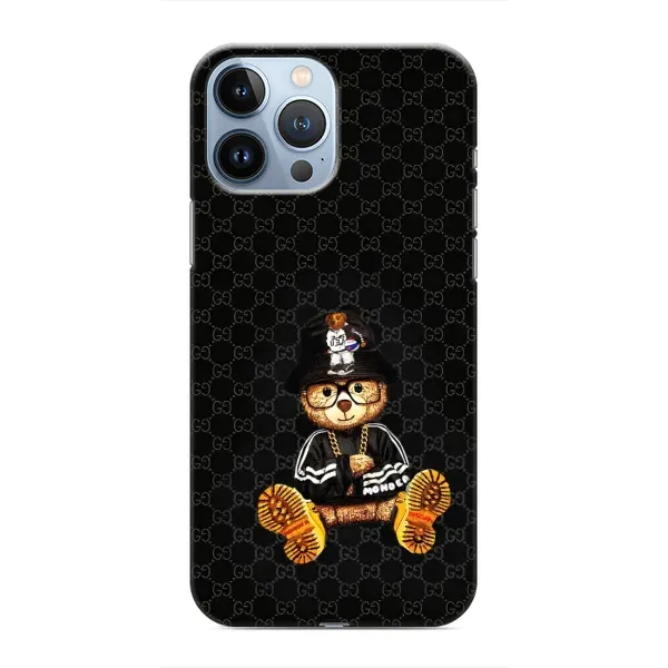 Чехол с рисунком «Тедди Гуччи» для iPhone 13 Pro Max Чехол с рисунком «Тедди Гуччи» для iPhone 13 Pro Max