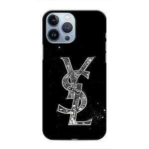 Чехол (Dior, Prada, YSL, Chanel) для iPhone 13 Pro Max (YSL)