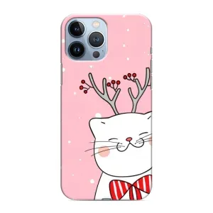Чехол на тематику: Коты для iPhone 13 Pro Max (Зимний кот)