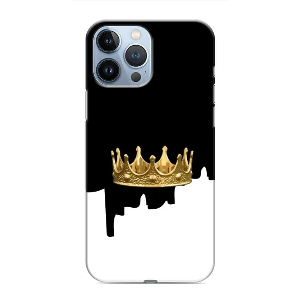 Чехол с рисунком «Золотая корона» для iPhone 13 Pro Max Чехол с рисунком «Золотая корона» для iPhone 13 Pro Max