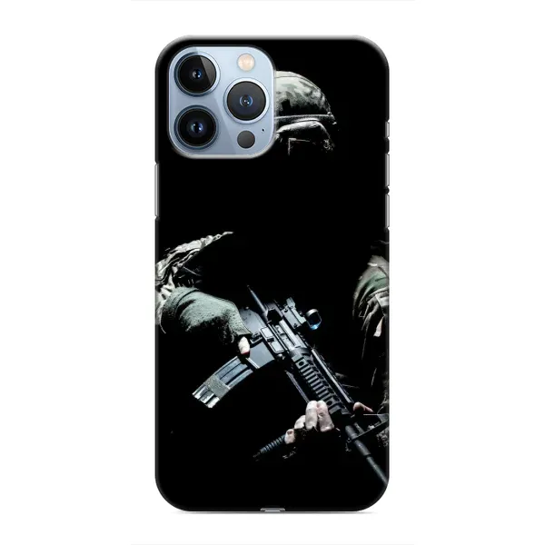 Чохол з малюнком «ЗСУ снайпер» для iPhone 13 Pro Max