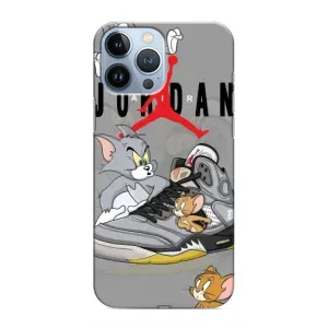 Силиконовый Чехол Nike Air Jordan на Айфон 13 Про (Air Jordan)