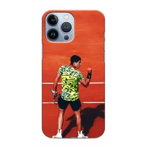 Чехлы с принтом Спортивная тематика для iPhone 13 Pro (Алькарас Теннисист)