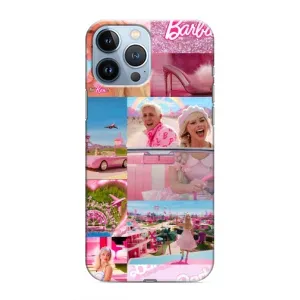 Силиконовый Чехол Барби Фильм на iPhone 13 Pro (Барби стиль)