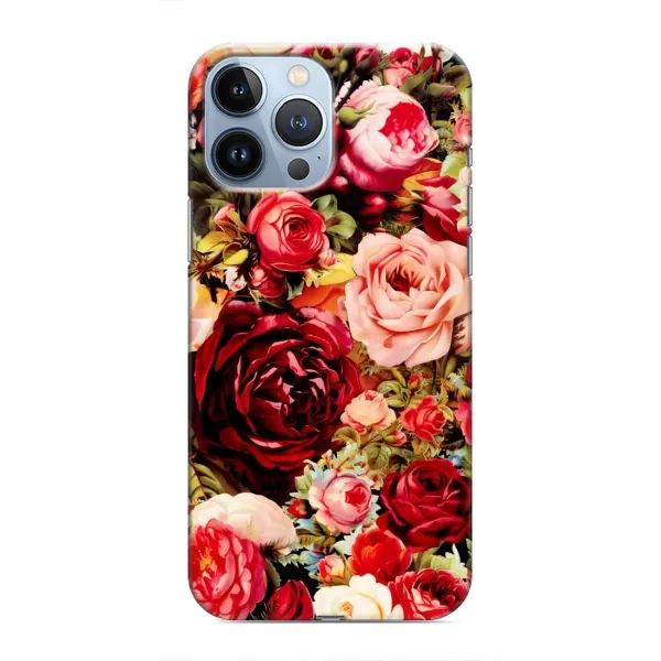 Чехол с рисунком «Букет цветов» для iPhone 13 Pro Чехол с рисунком «Букет цветов» для iPhone 13 Pro