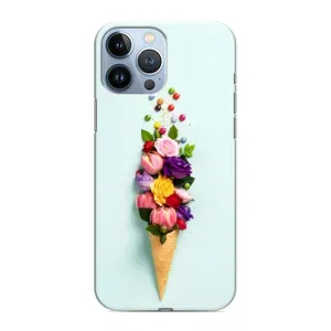 Чехлы с тематикой "ЦВЕТЫ" на iPhone 13 Pro (Цветок-мороженное)