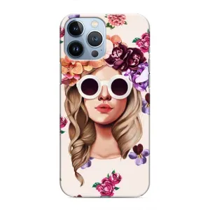 Чохол з картинкою Модні Дівчата iPhone 13 Pro (Дівчина в окулярах)