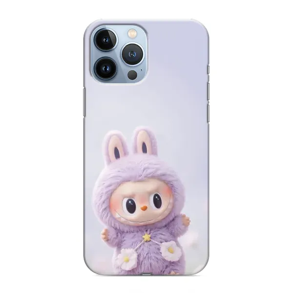 Чехол с рисунком «Фиолетовый Лабубу» для iPhone 13 Pro Чехол с рисунком «Фиолетовый Лабубу» для iPhone 13 Pro