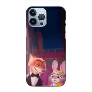 Силіконовий чохол з принтом Зоотрополіс для iPhone 13 Pro (Головні герої)