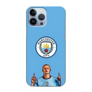 Чехлы с принтом для iPhone 13 Pro Футболист (Холанд Манчестер Сити)