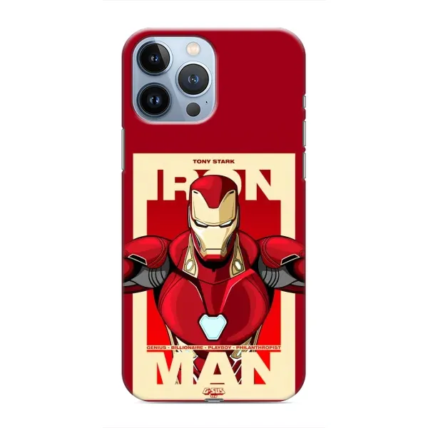 Чехол с рисунком «Iron man» для iPhone 13 Pro