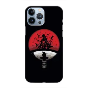 Чехлы с картинкой Итачи Учиха на iPhone 13 Pro (Итачи на черном)