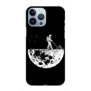 Силіконовый Чохол з принтом "Космонавти" на iPhone 13 Pro (Космонавт)