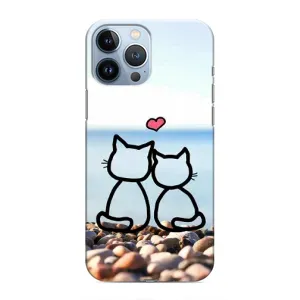 Силиконовые Чехлы Любимому человеку для iPhone 13 Pro (Котейки)