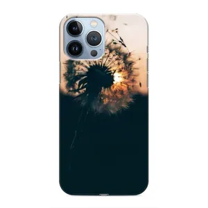 Силиконовый Чехол с одуванчиками на iPhone 13 Pro (Красивый одуванчик)