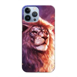 Чехол с картинкой на iPhone 13 Pro (Красочный ЛЕВ)