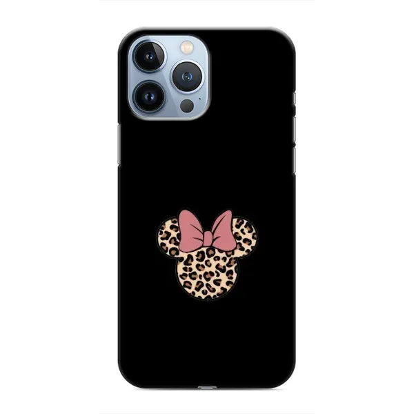 Чехол с рисунком «Леопардовая Минни» для iPhone 13 Pro Чехол с рисунком «Леопардовая Минни» для iPhone 13 Pro