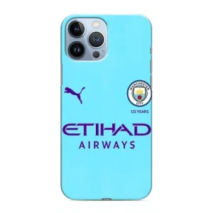 Силиконовые Чехлы принт Футбол на iPhone 13 Pro (Man City)
