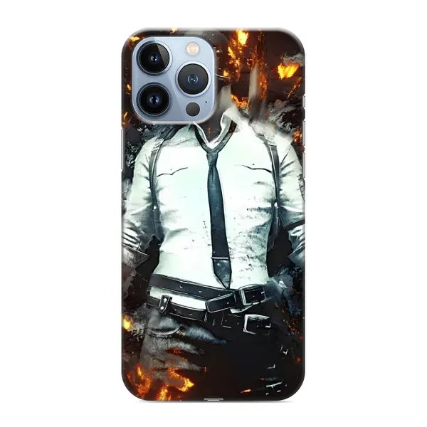 Чехол с рисунком «Man Пубг» для iPhone 13 Pro Чехол с рисунком «Man Пубг» для iPhone 13 Pro