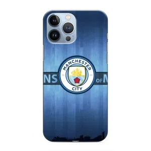 Силиконовые Чехлы принт Футбол на iPhone 13 Pro (ManCity)