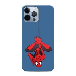 Чохол Супергерой Людина Павук на iPhone 13 Pro (На павутині)