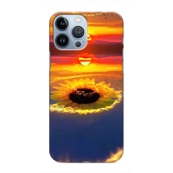 Чехол с рисунком «Небо подсолнух» для iPhone 13 Pro Чехол с рисунком «Небо подсолнух» для iPhone 13 Pro
