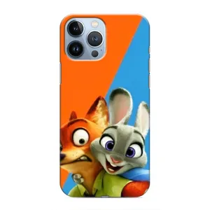 Чохли ЗООТРОПОЛІС для iPhone 13 Pro (Нік і Хопс)