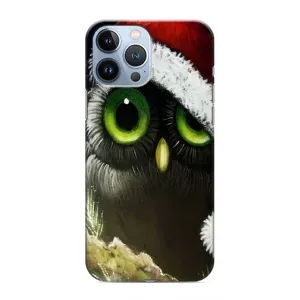 Чехлы с принтом СОВЫ для iPhone 13 Pro (Новогодняя Сова)